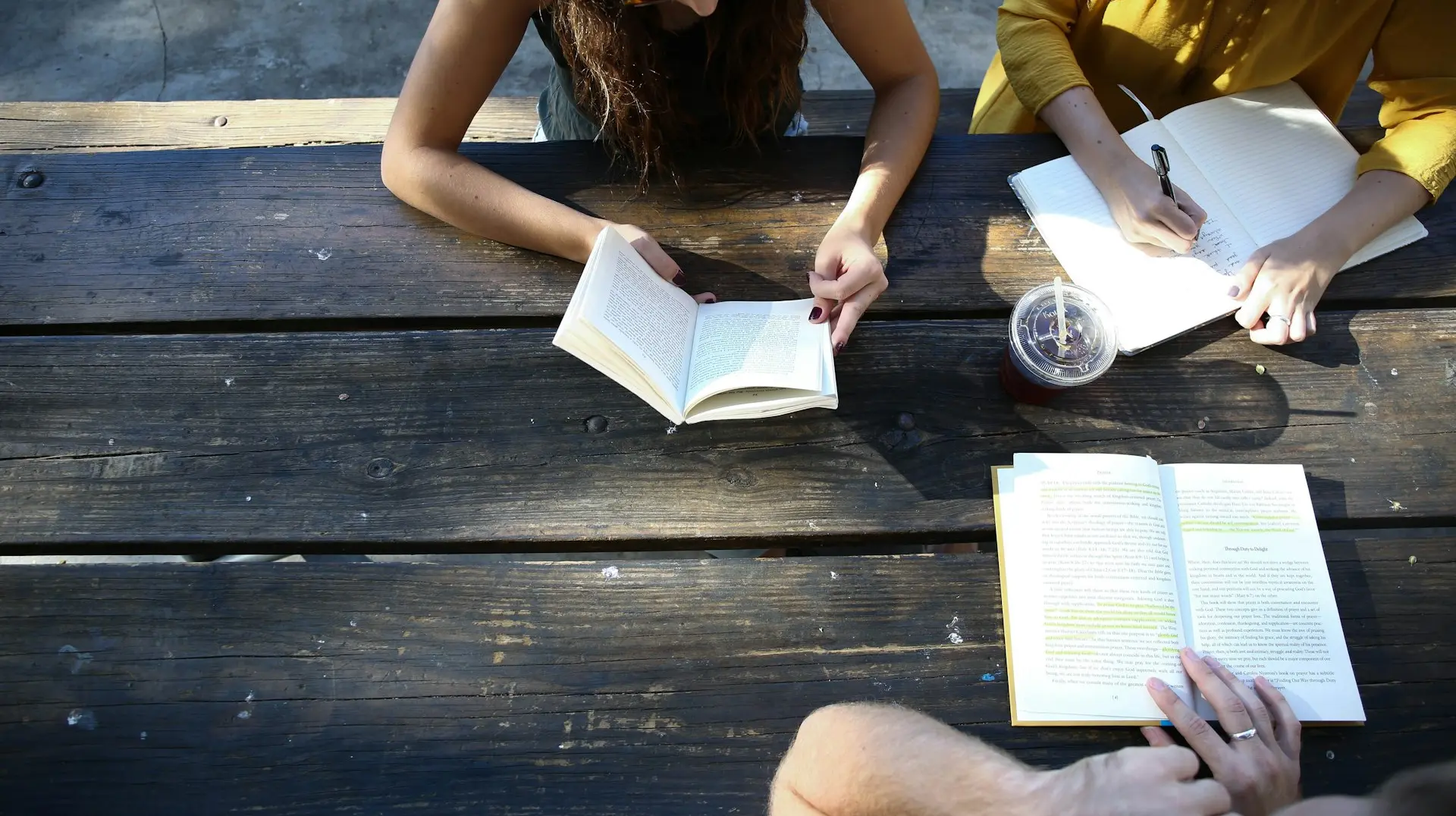 woman reading book while sitting on chair